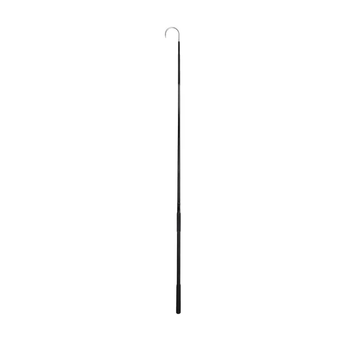 AFTCO Fiberglass Gaff Black, 2' Length, Breakaway Hook, Swaged Shafts, Non-Slip Handle