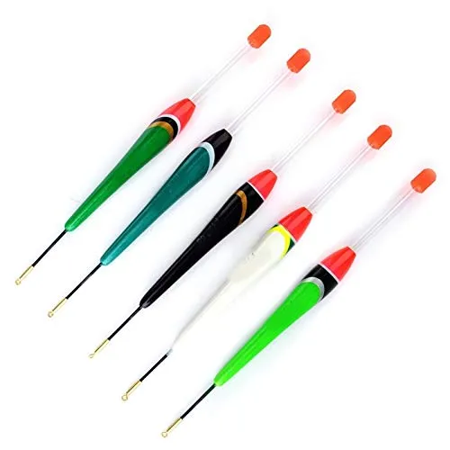 Barguzinsky Fir Fishing Floats, 5pcs/pack, 3g-7g, 18cm-20.5cm, Vertical Buoy for Carp Fishing