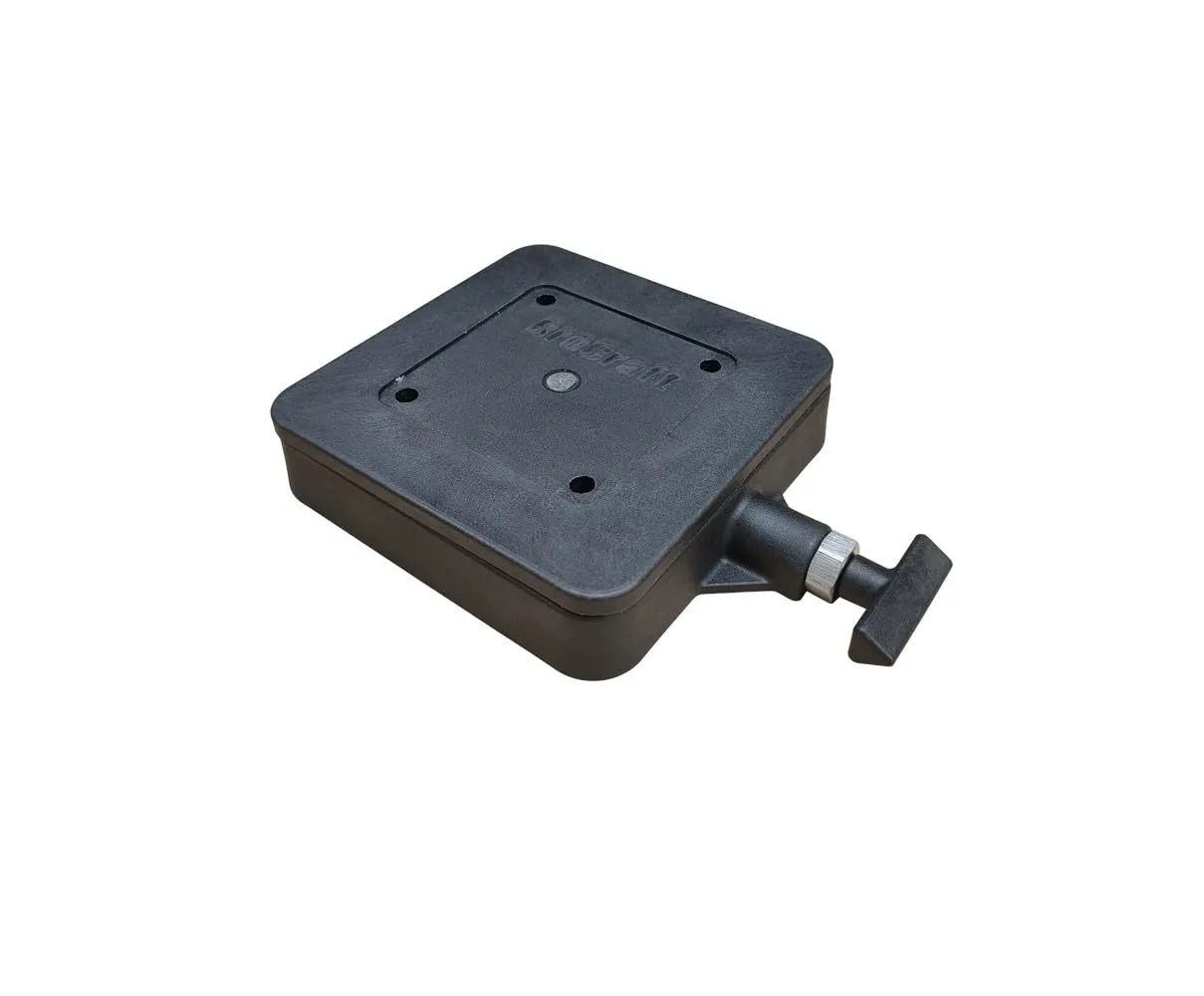 Brocraft Low-Profile Swivel Mounting Base for Cannon & Brocraft Downriggers - 360° Rotation