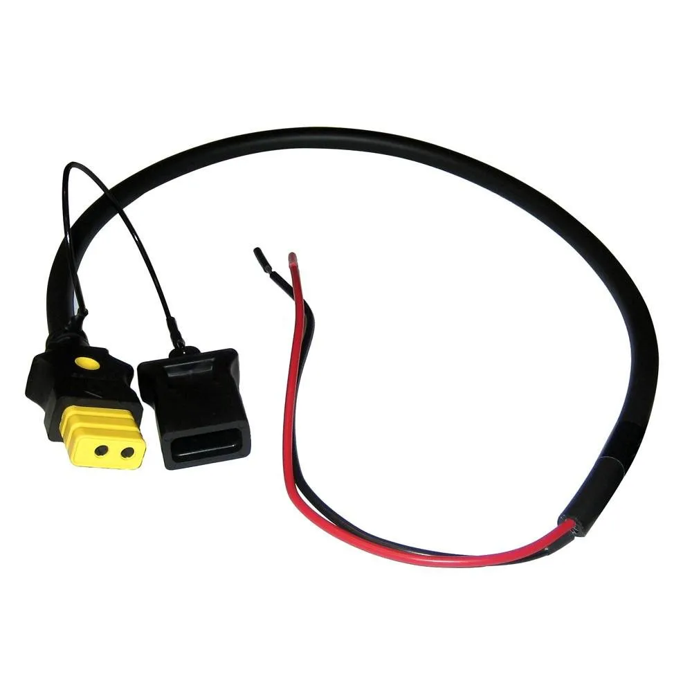 Cannon Downrigger Battery Side Power Cable with Yellow Dust Cap - Model 3393200