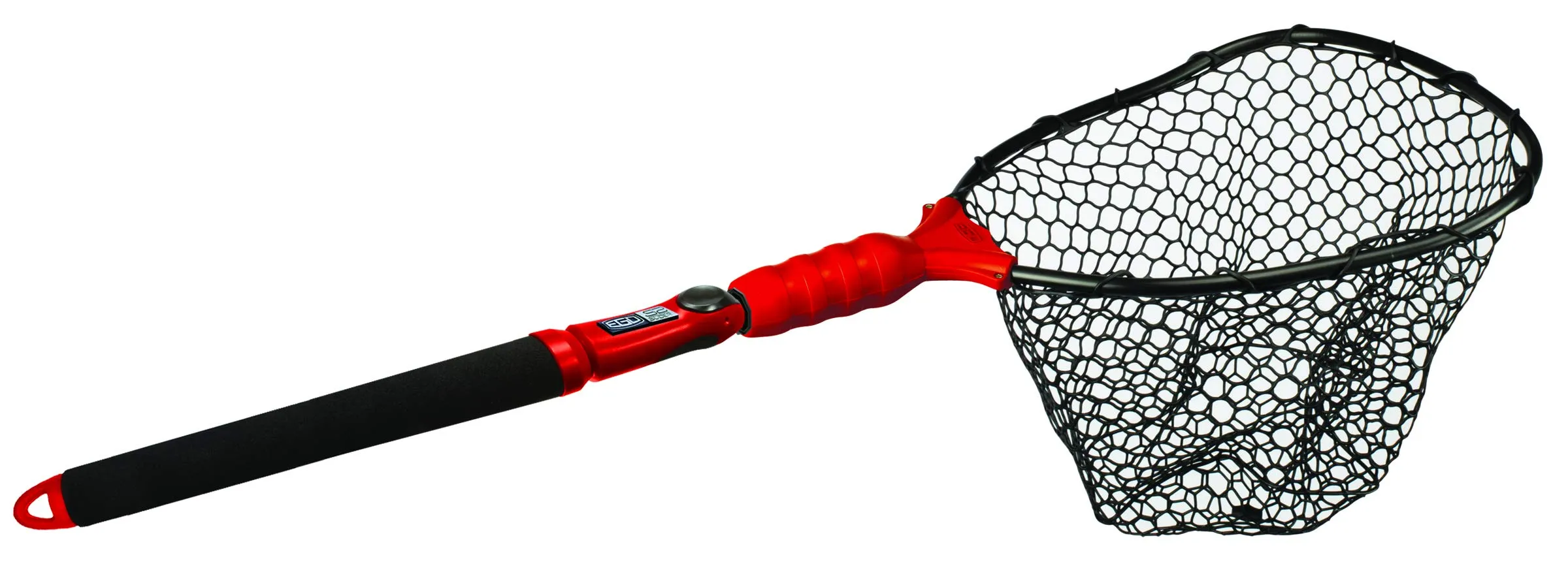 Ego S2 Slider Fishing Net, 17-Inch Hoop, Telescoping Handle, Salt & Freshwater, 30+ Attachments