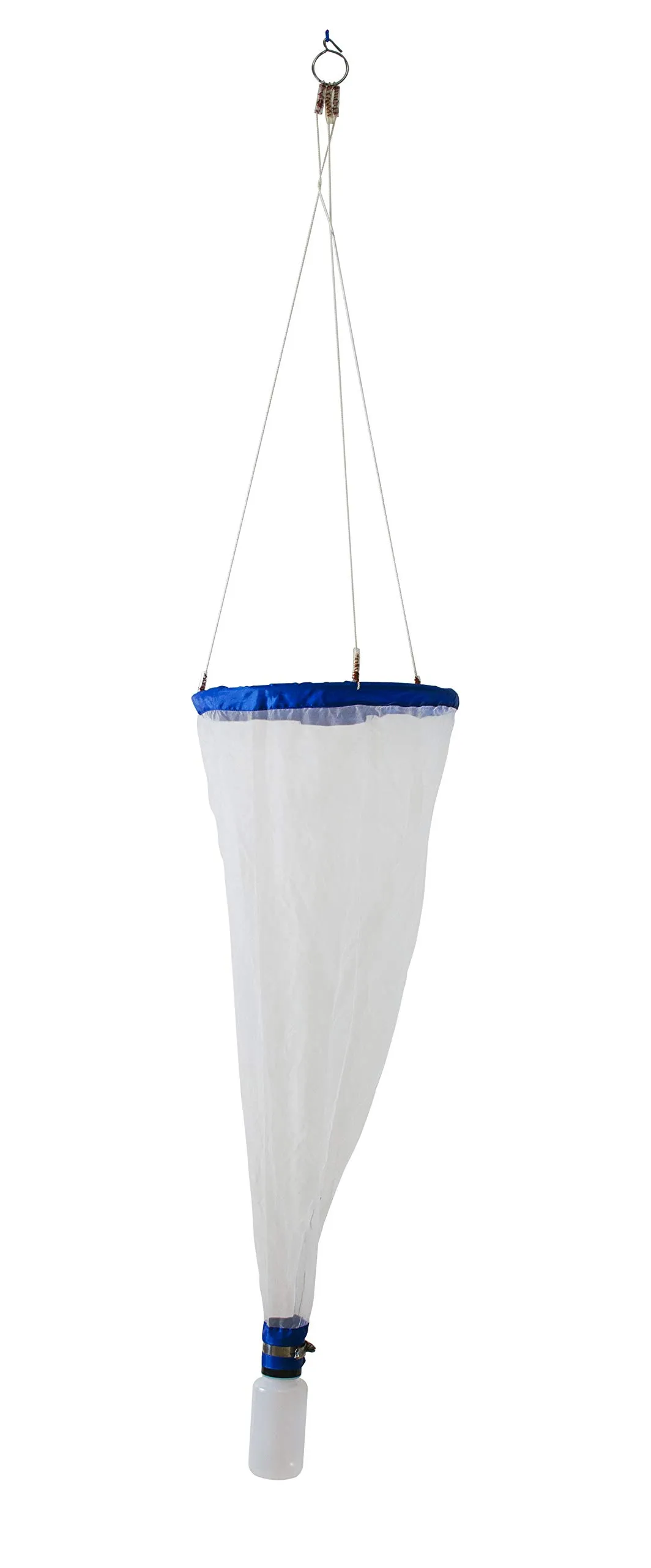 EISCO Plankton Net & Collection Vial, 35' Depth, 12' Diameter, Includes Vial & 2 Bottles