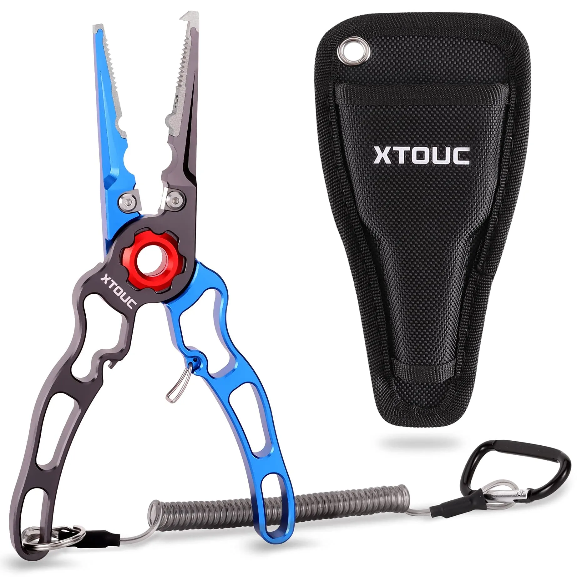 Fishing Pliers with Titanium Alloy, 7' Lightweight Corrosion-Resistant Fishing Tools