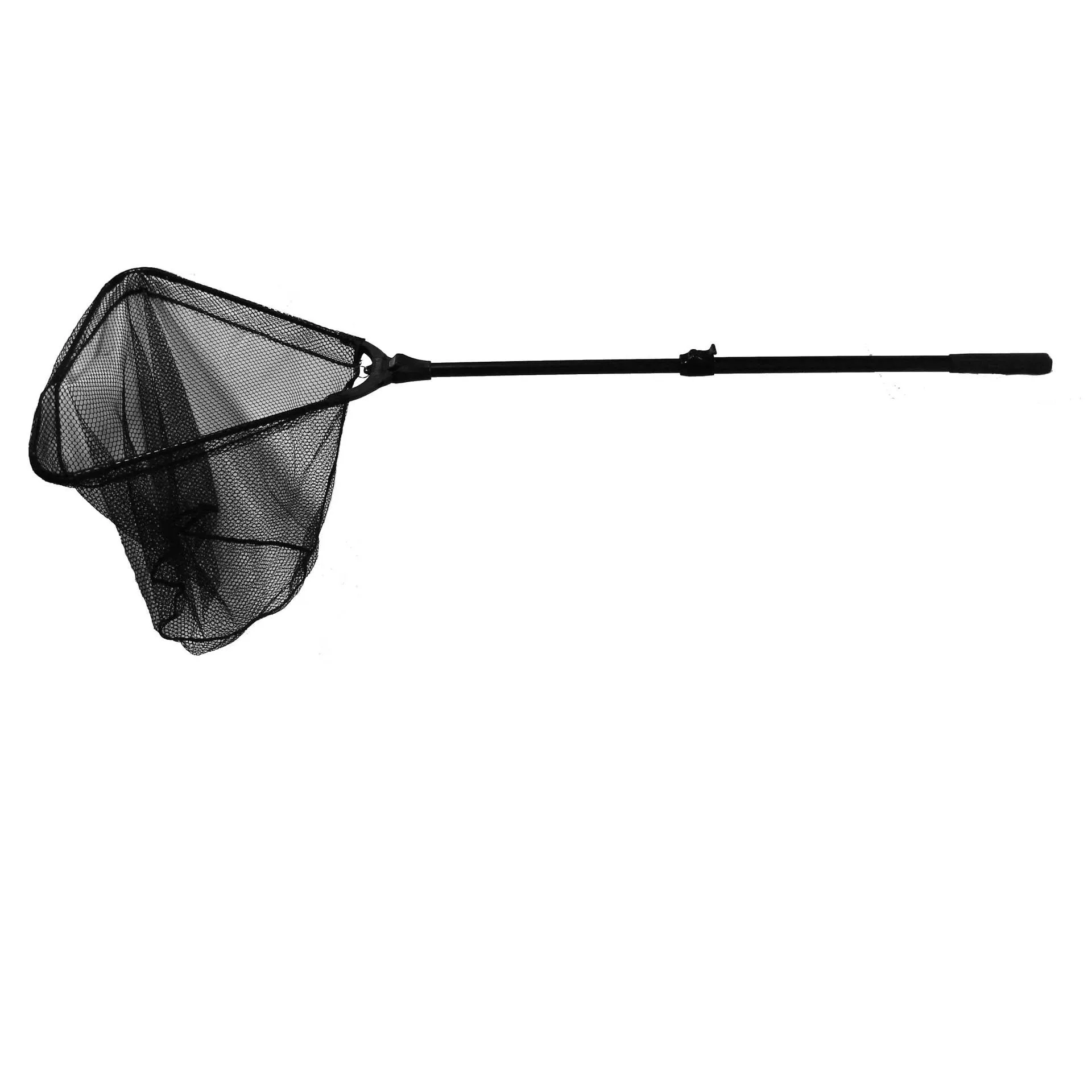 Frabill Folding Landing Net 22x20' with Telescoping Handle - Premium Micromesh Fishing Gear