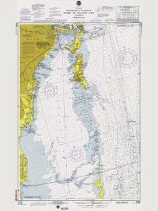 Historical Nautical Chart 11465-3-1975: Miami to Elliot Key - 1975 Edition