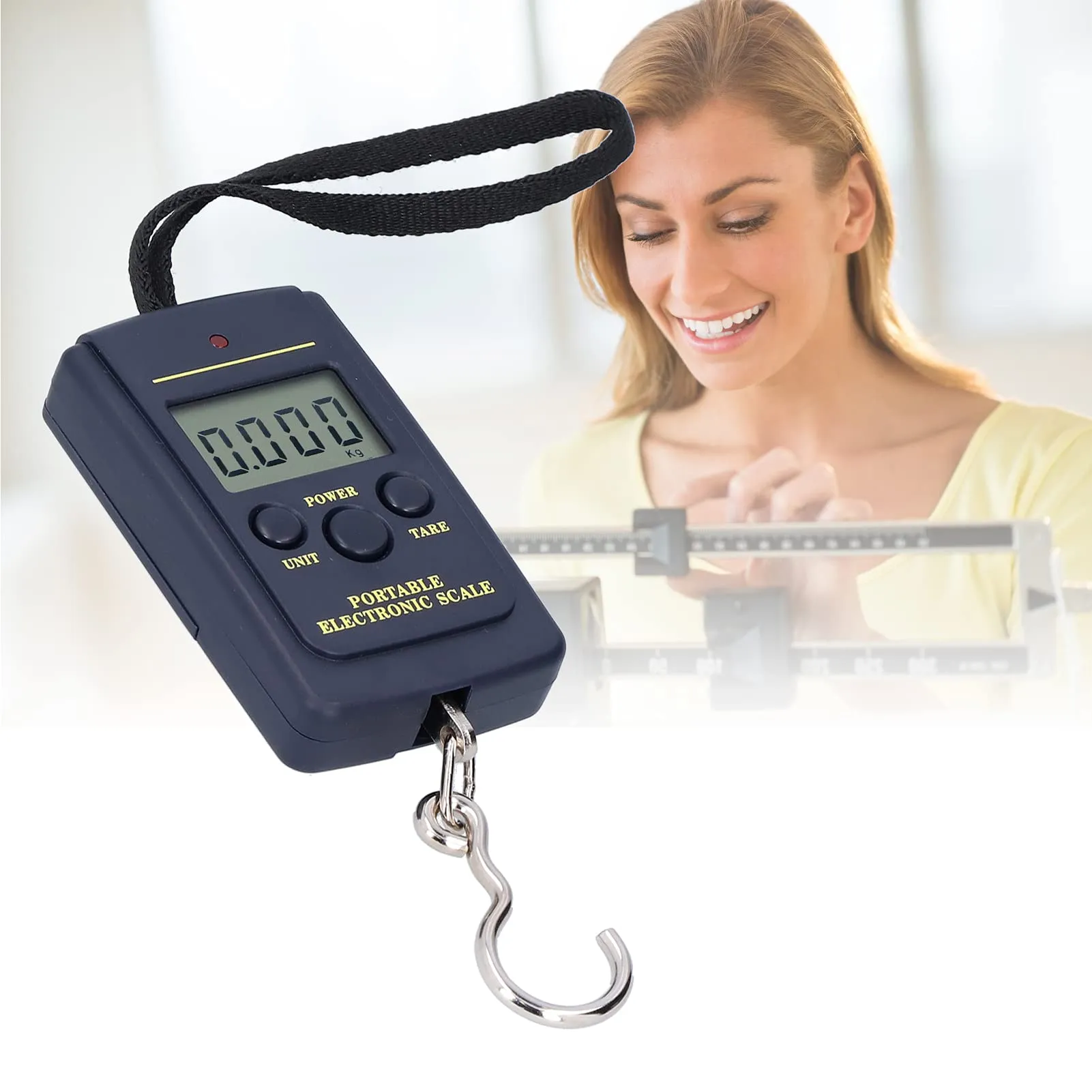 Hook Scale Portable Electronic Scale - Accurate, Reliable Weight Measurement in kg/lb/oz/jin