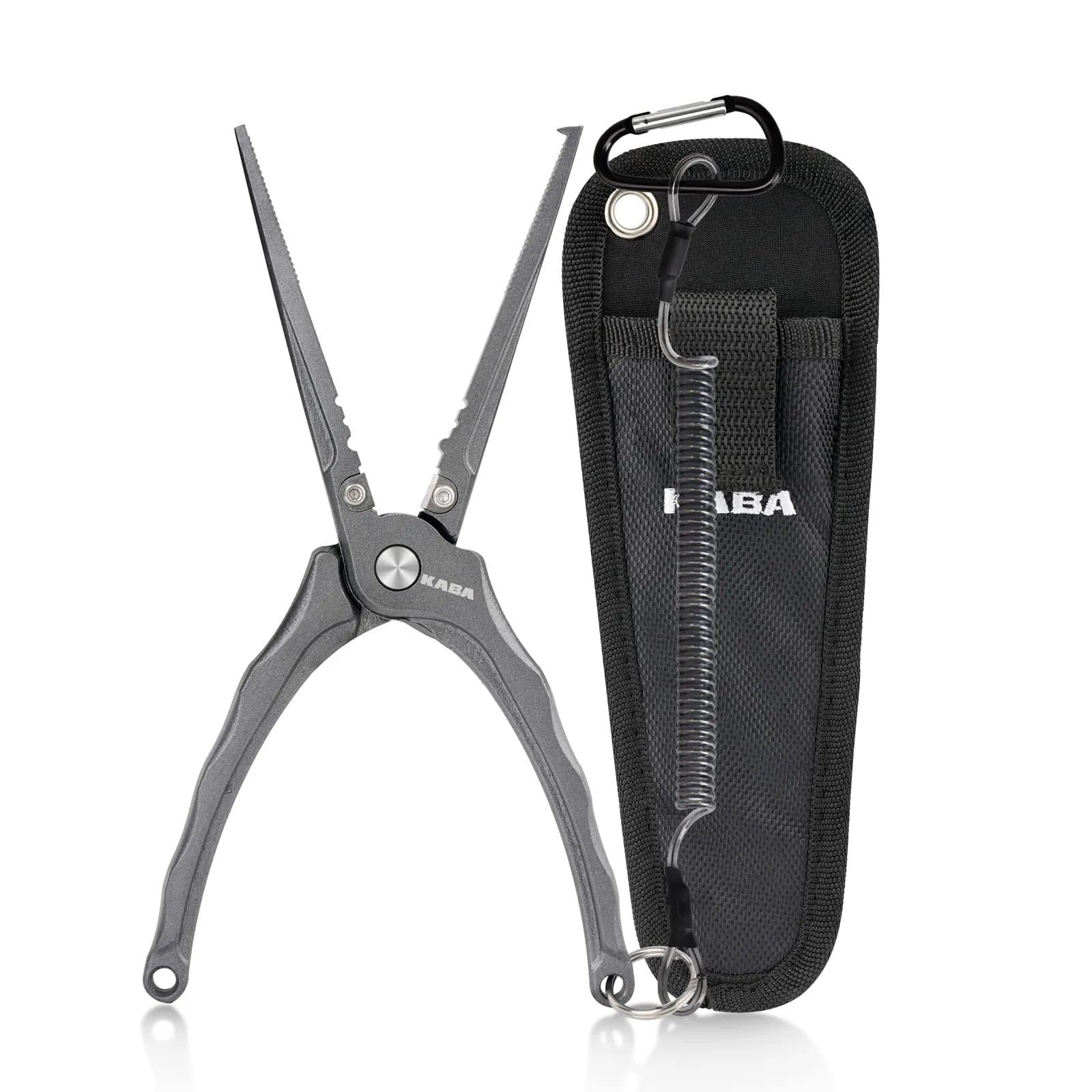 KABA Multifunction Fishing Pliers - Lightweight, Saltwater Resistant, Hook Remover & Line Cutter