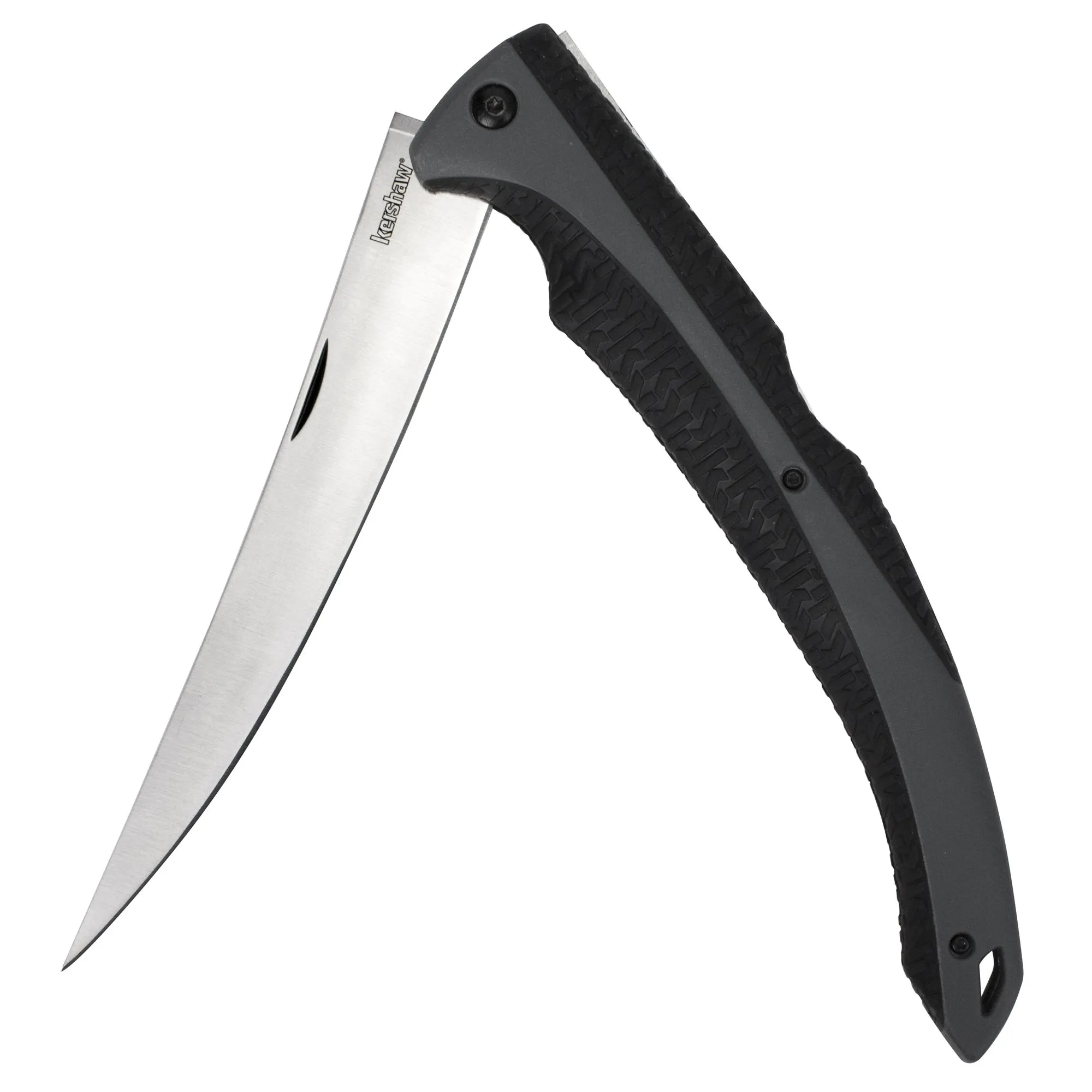 Kershaw Folding Fillet Knife K-Texture 6.25' Satin Finish - Essential for Anglers