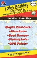 Lake Barkley North Section Fishing Map - Kentucky Lake Fishing Series, L112