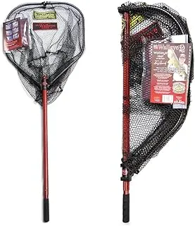 MW72NG Tournament Series Precision Landing Net, Red/Black, 20'x24' Hoop, 72' Length