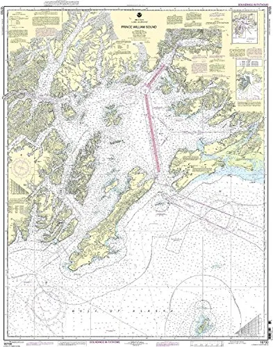 NOAA Chart 16700 Prince William Sound - Up-to-Date Nautical Chart for Mariners