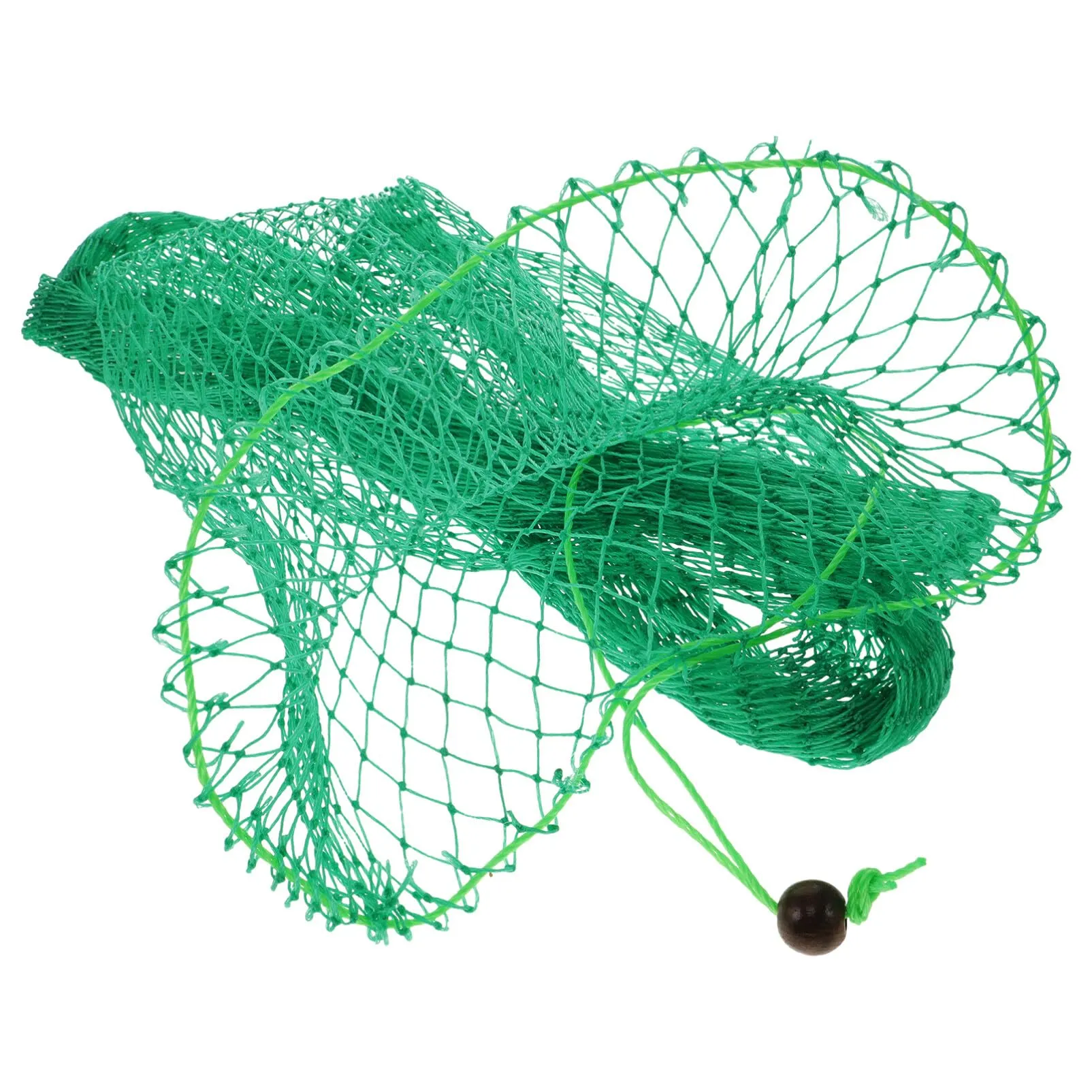 Toddmomy Portable Nylon Fishing Net Bag 180cm, Quick-Drying, Lightweight, Foldable Angling Supply